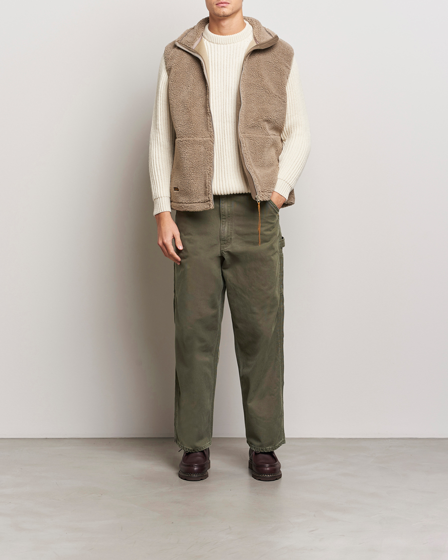 Mies | Housut | orSlow | Dad Fit Painter Pants Army Green