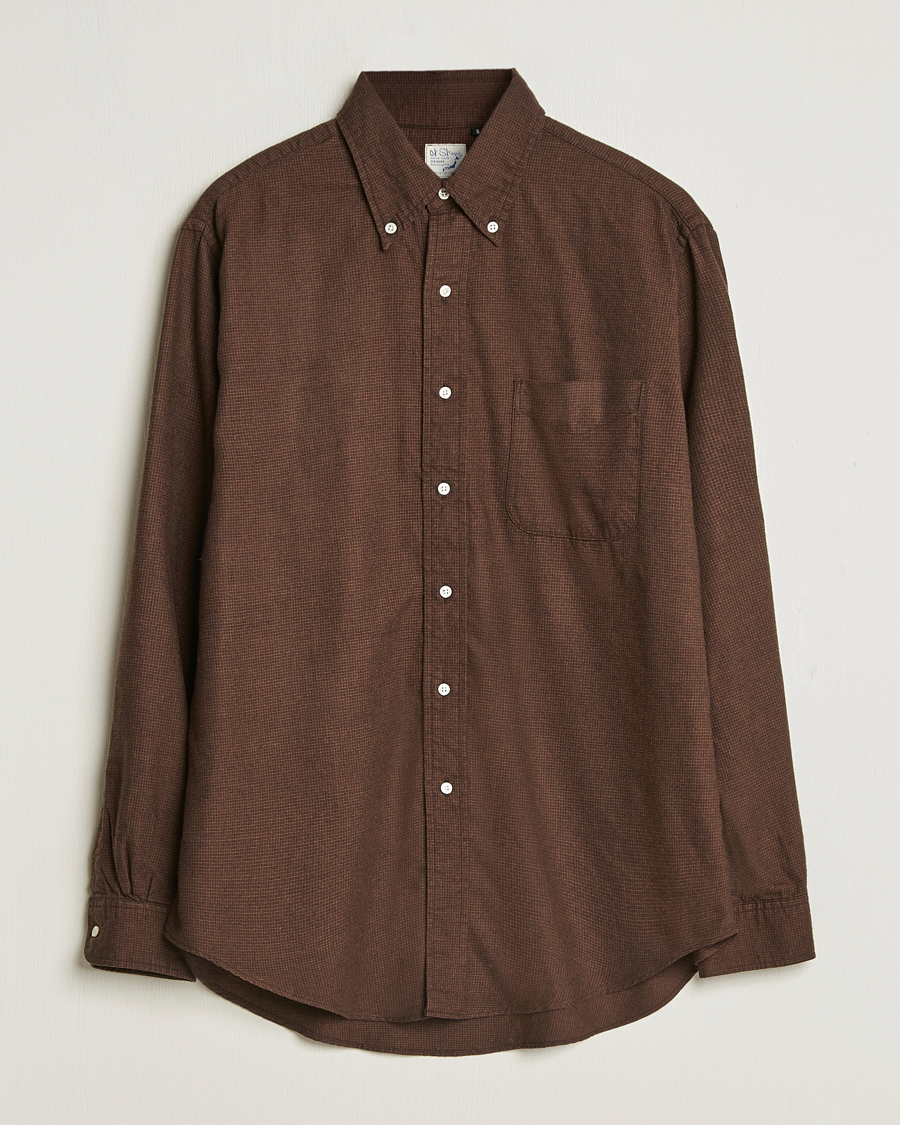 Mies | Kauluspaidat | orSlow | Button Down Shirt Burgundy