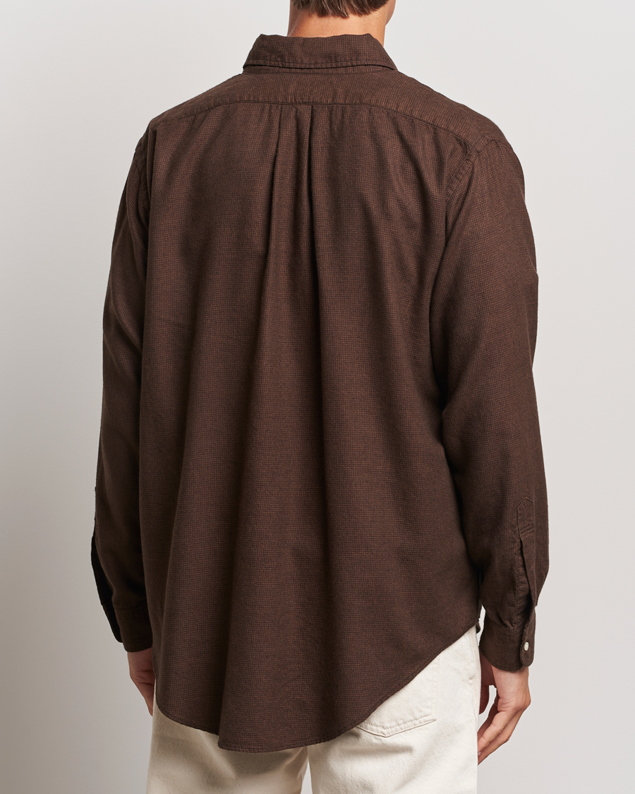 Mies | Kauluspaidat | orSlow | Button Down Shirt Burgundy