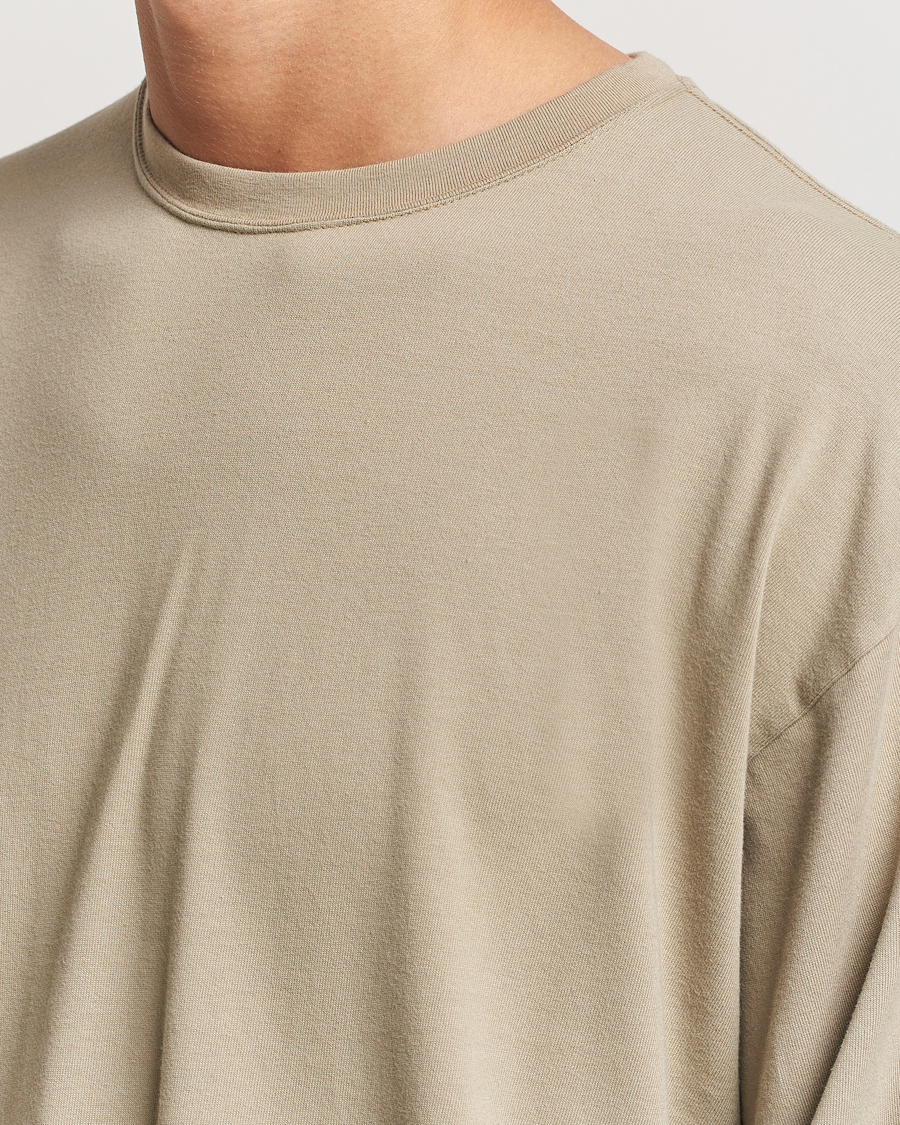 Mies | T-paidat | orSlow | Relax Fit Long Sleeve T-Shirt Olive Drab
