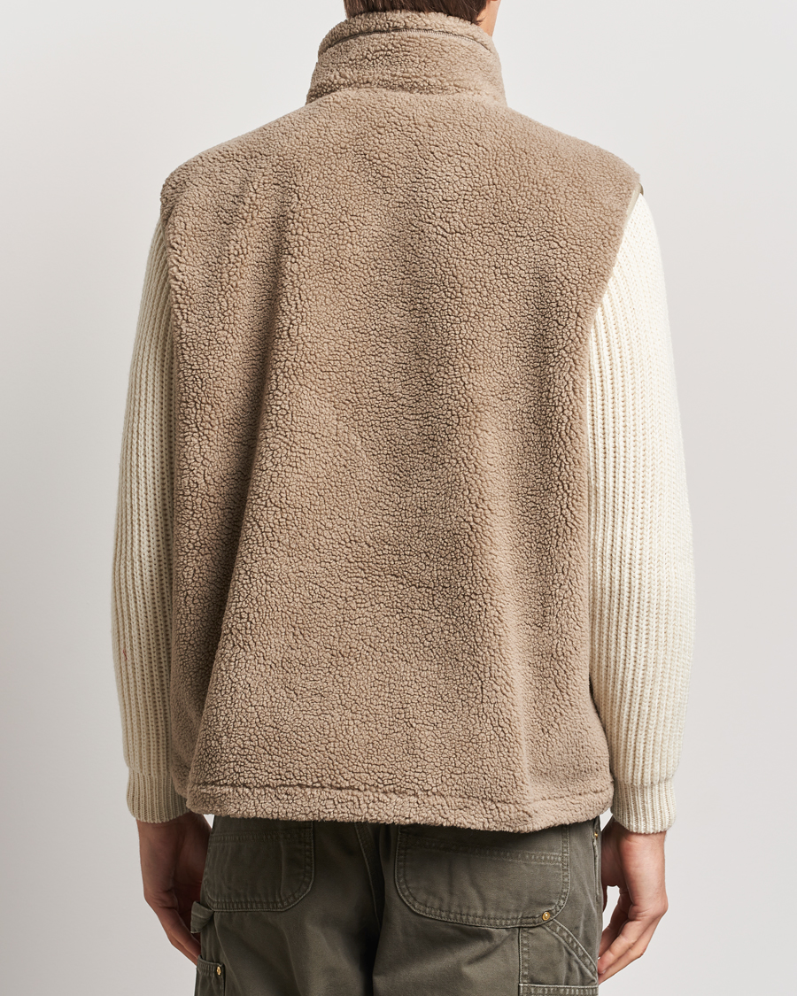 Mies | Takit | orSlow | Boa Fleece Vest Graige