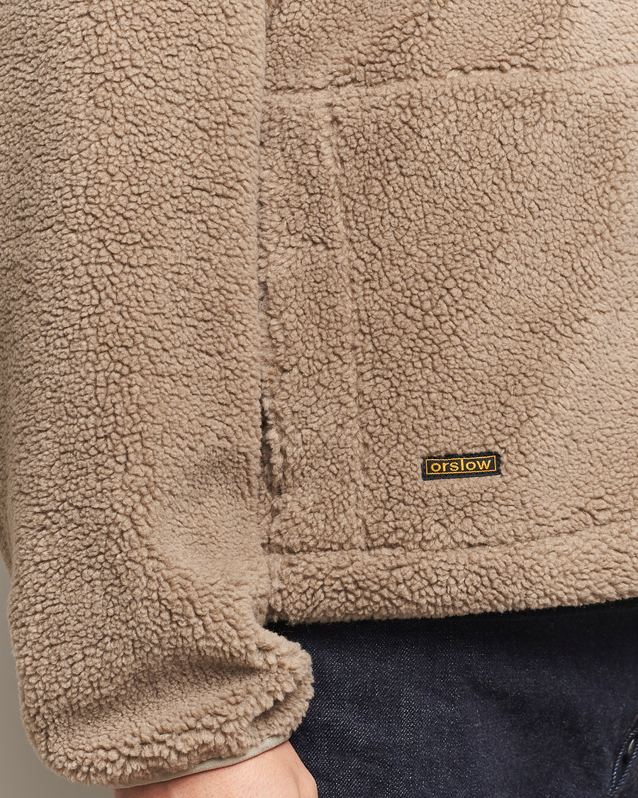 Mies | Takit | orSlow | Boa Fleece Jacket Graige