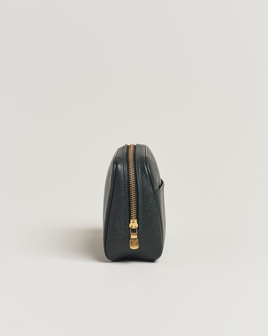 Mies | Louis Vuitton Pre-Owned Pochette Accessoir Washbag Green | Louis Vuitton Pre-Owned | Pochette Accessoir Washbag Green