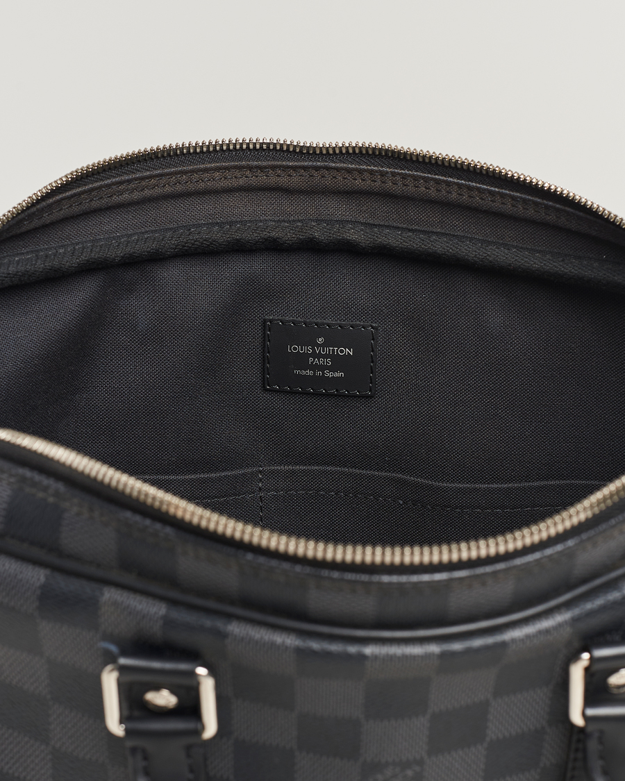 Mies | Louis Vuitton Pre-Owned Porte-Documents Voyage Briefcase Damier Graphite | Louis Vuitton Pre-Owned | Porte-Documents Voyage Briefcase Damier Graphite