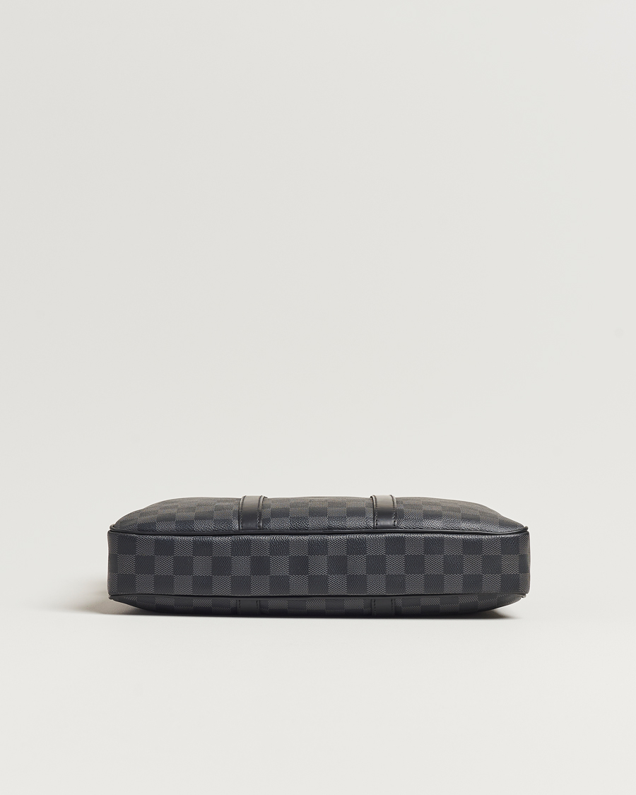 Mies | Louis Vuitton Pre-Owned Porte-Documents Voyage Briefcase Damier Graphite | Louis Vuitton Pre-Owned | Porte-Documents Voyage Briefcase Damier Graphite