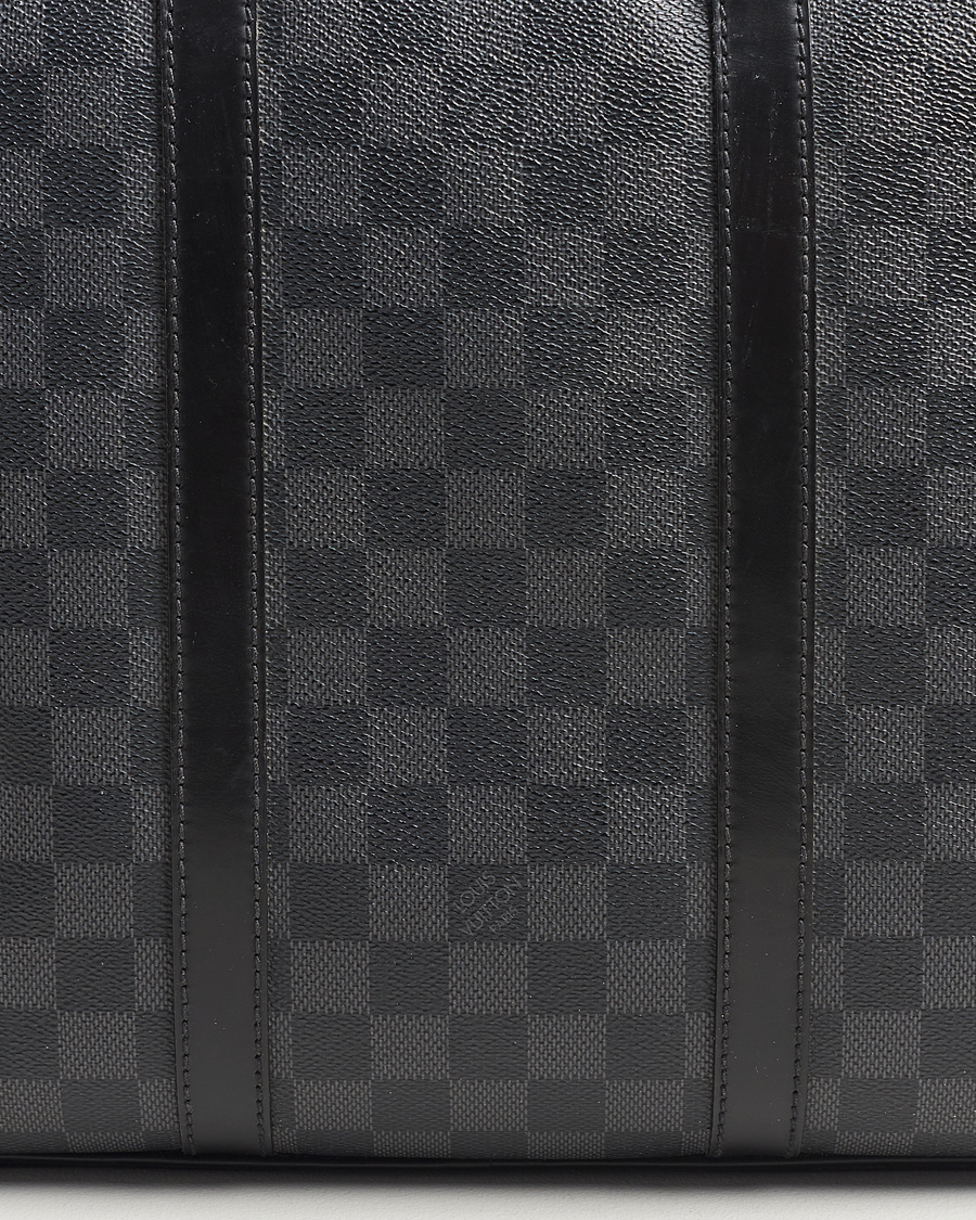 Mies | Louis Vuitton Pre-Owned Porte-Documents Voyage Briefcase Damier Graphite | Louis Vuitton Pre-Owned | Porte-Documents Voyage Briefcase Damier Graphite