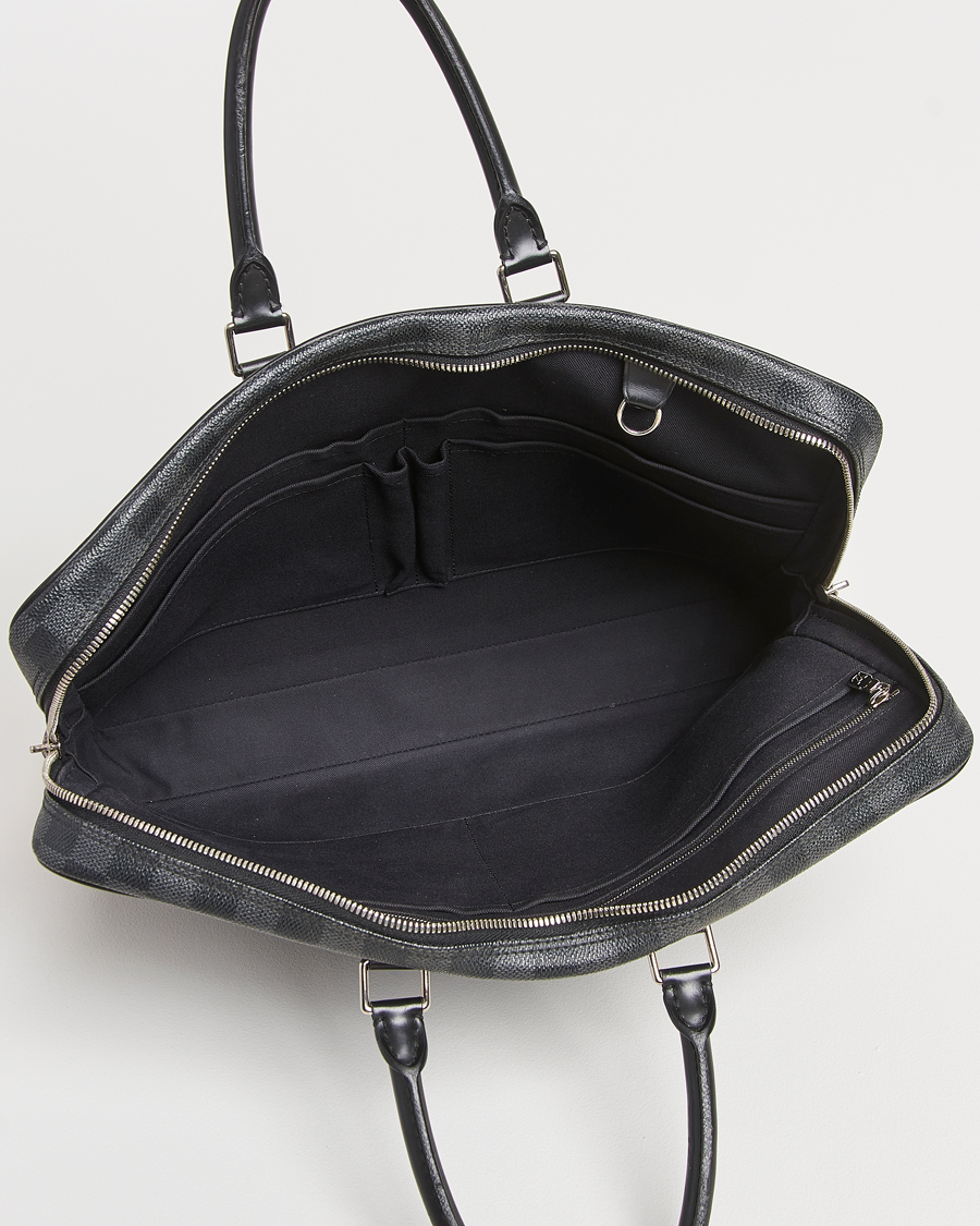 Mies | Louis Vuitton Pre-Owned Porte-Documents Voyage Briefcase Damier Graphite | Louis Vuitton Pre-Owned | Porte-Documents Voyage Briefcase Damier Graphite