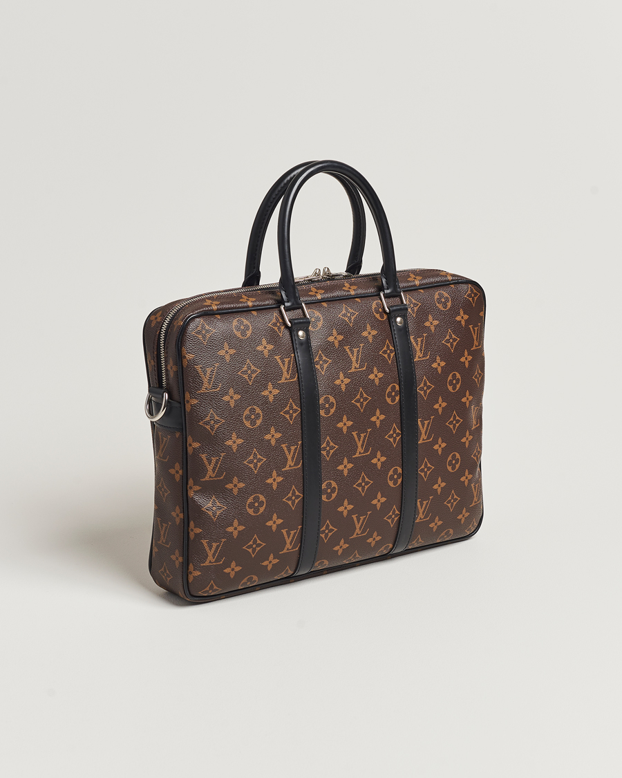 Mies | Louis Vuitton Pre-Owned Porte-Documents Voyage Briefcase Monogram | Louis Vuitton Pre-Owned | Porte-Documents Voyage Briefcase Monogram