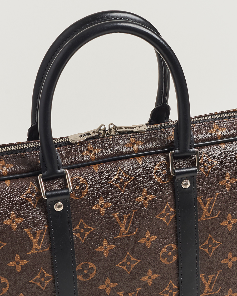 Mies | Louis Vuitton Pre-Owned Porte-Documents Voyage Briefcase Monogram | Louis Vuitton Pre-Owned | Porte-Documents Voyage Briefcase Monogram