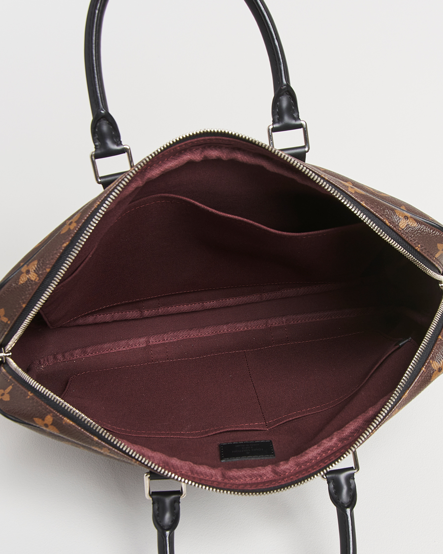 Mies | Louis Vuitton Pre-Owned Porte-Documents Voyage Briefcase Monogram | Louis Vuitton Pre-Owned | Porte-Documents Voyage Briefcase Monogram