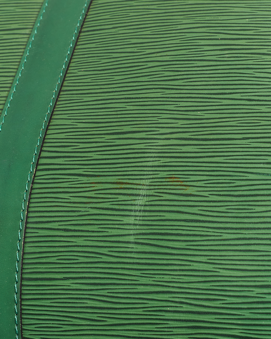 Mies | Louis Vuitton Pre-Owned Keepall 50 EPI Leather Bag Green | Louis Vuitton Pre-Owned | Keepall 50 EPI Leather Bag Green