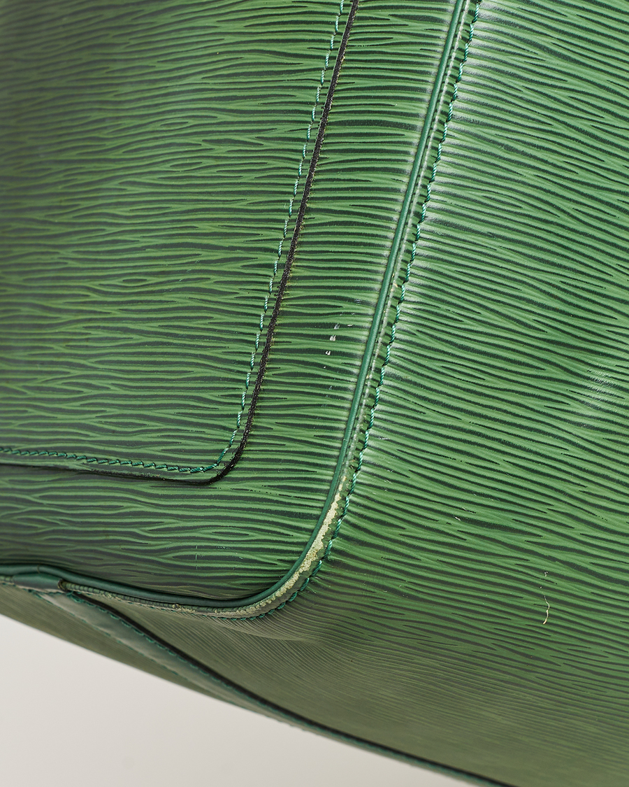 Mies | Louis Vuitton Pre-Owned Keepall 50 EPI Leather Bag Green | Louis Vuitton Pre-Owned | Keepall 50 EPI Leather Bag Green