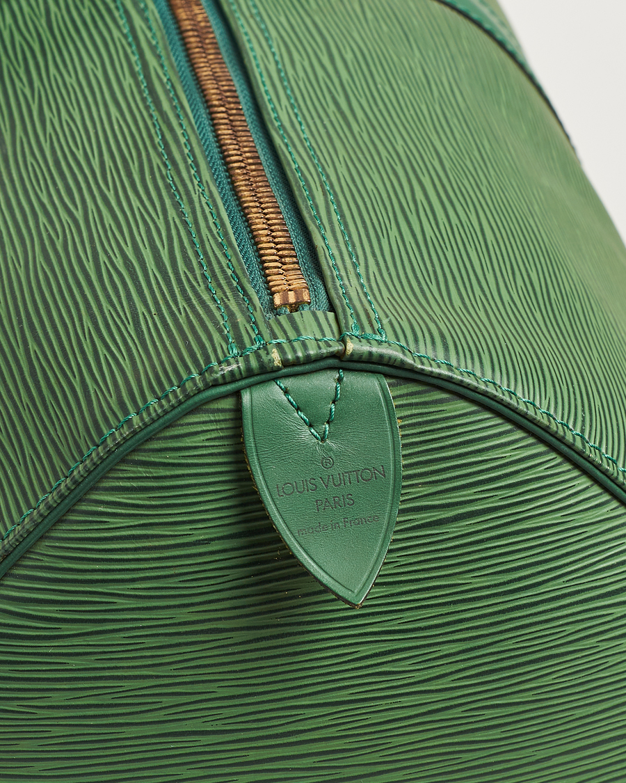 Mies | Louis Vuitton Pre-Owned Keepall 50 EPI Leather Bag Green | Louis Vuitton Pre-Owned | Keepall 50 EPI Leather Bag Green