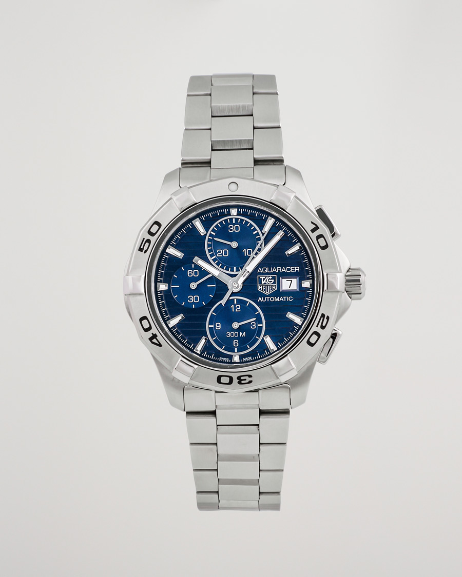 Mies | Tag Heuer Pre-Owned Aquaracer 300M Chrono Silver | Tag Heuer Pre-Owned | Aquaracer 300M Chrono Silver