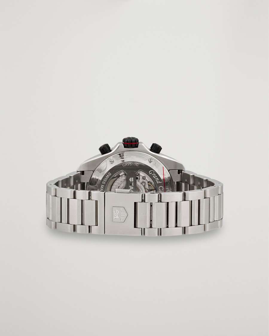 Mies | Tag Heuer Pre-Owned Grand Carrera Calibre 17 Ref. CAV511C Silver | Tag Heuer Pre-Owned | Grand Carrera Calibre 17 Ref. CAV511C Silver