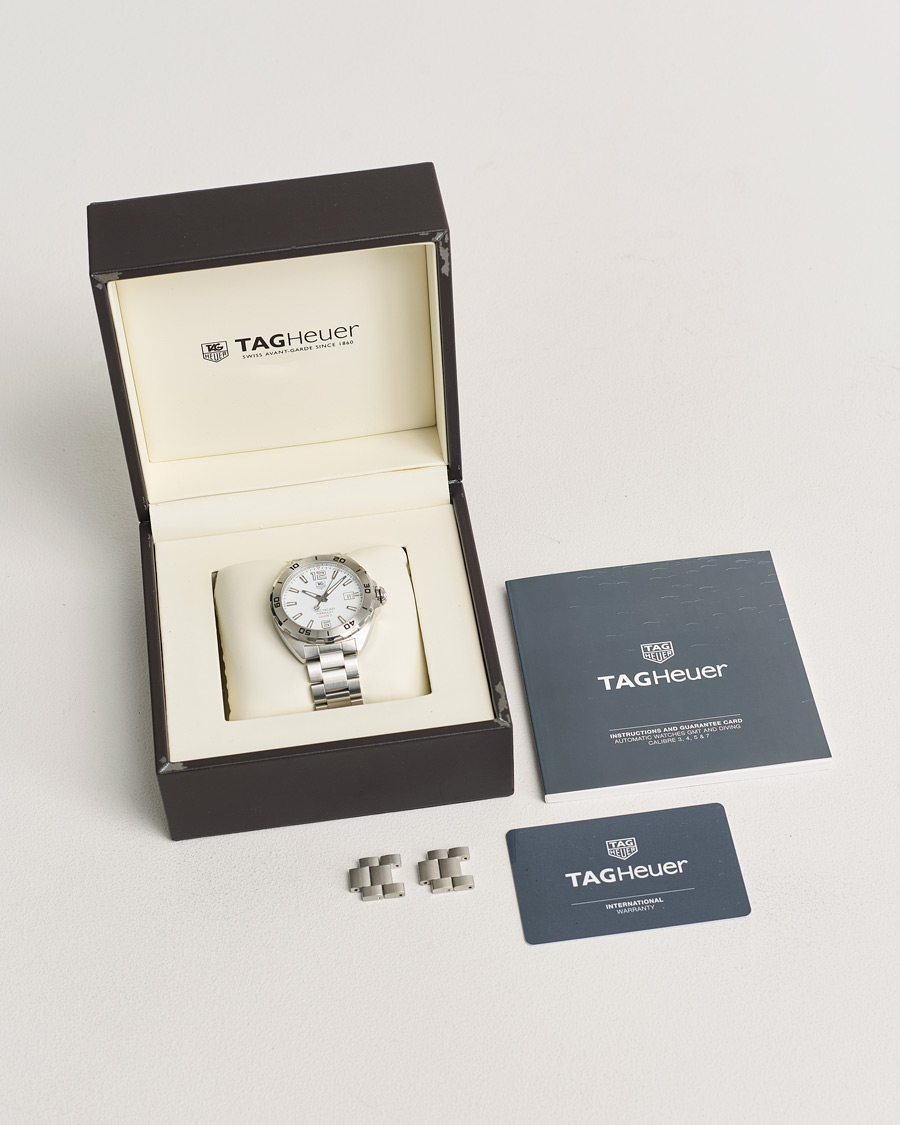 Mies | Tag Heuer Pre-Owned Formula 1 Calibre 5 WAZ2114 Silver | Tag Heuer Pre-Owned | Formula 1 Calibre 5 WAZ2114 Silver