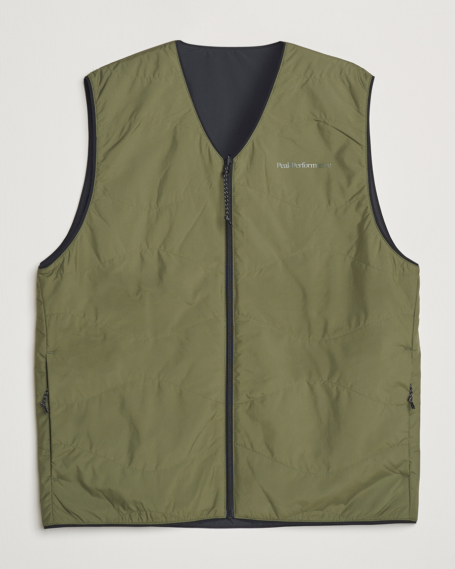 Mies | Takit | Peak Performance | Insulated Reversable Vest Pine Needle