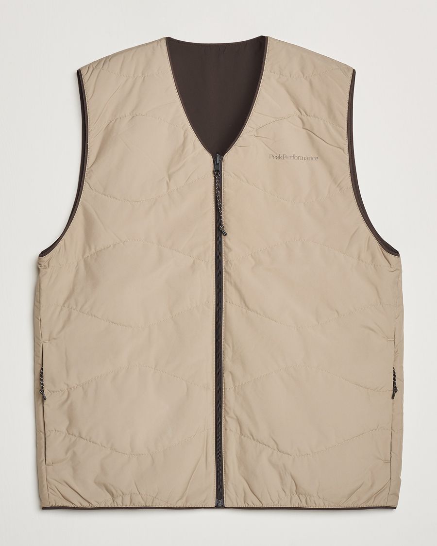 Mies | Takit | Peak Performance | Insulated Reversable Vest Avid Beige