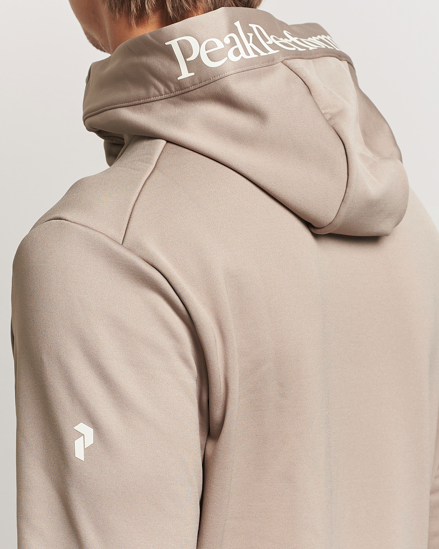 Mies | Puserot | Peak Performance | Rider Tech Zip Hood Avid Beige