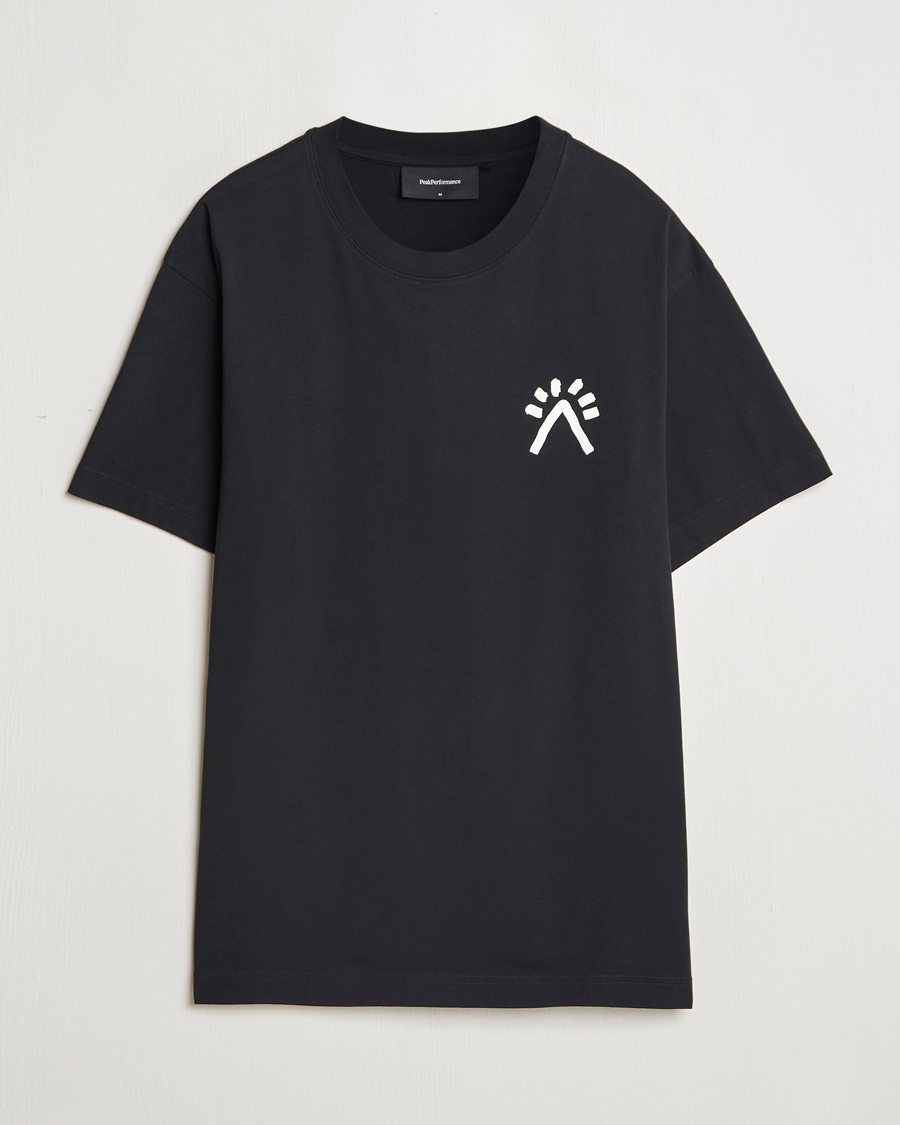 Mies | T-paidat | Peak Performance | Graphic T-Shirt Black