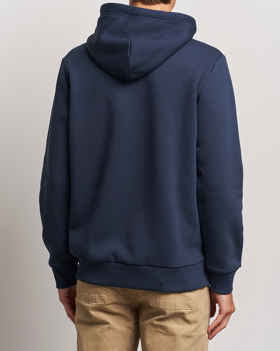 Mies | Puserot | Peak Performance | Original Full Zip Hoodie Blue Shadow