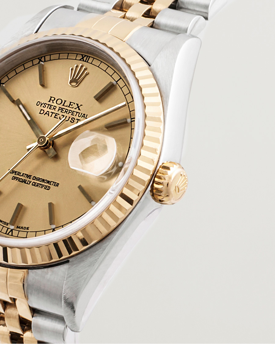 Mies | Rolex Pre-Owned Datejust 16233 G/S Silver | Rolex Pre-Owned | Datejust 16233 G/S Silver