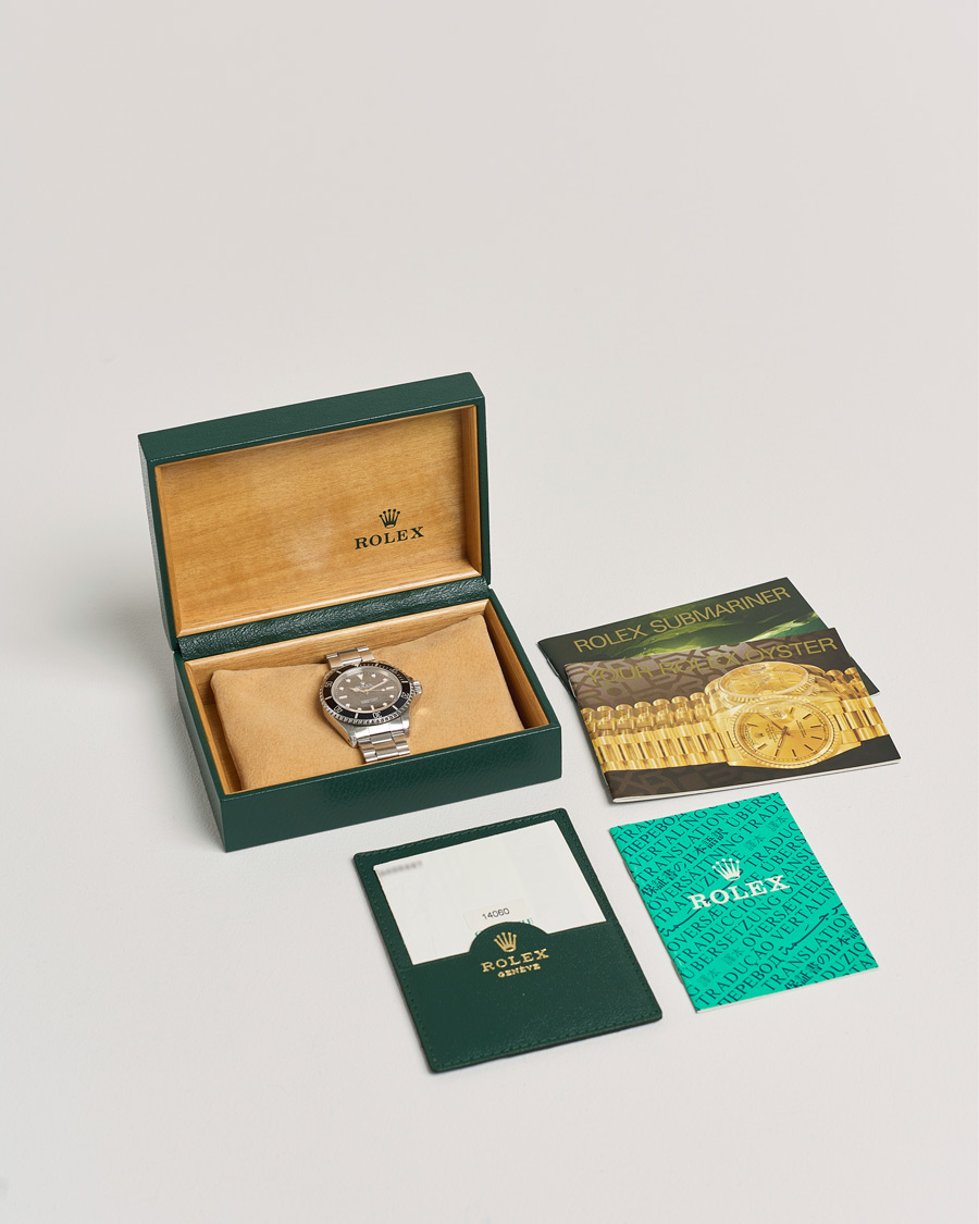 Mies | Rolex Pre-Owned Submariner 14060 Silver | Rolex Pre-Owned | Submariner 14060 Silver