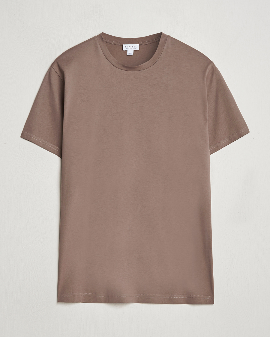 Mies | T-paidat | Sunspel | Riviera Midweight T-Shirt Cedar