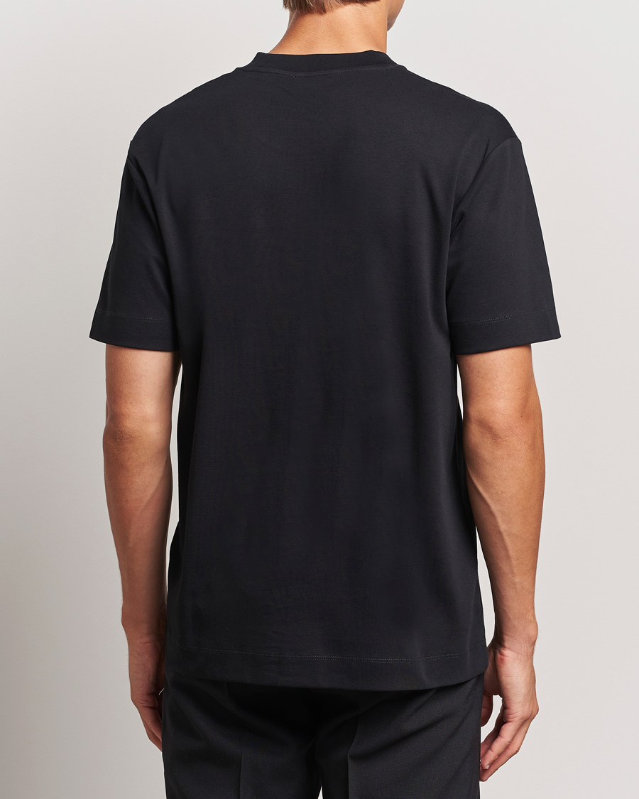 Mies | T-paidat | Sunspel | Heavy Weight Supima Cotton T-Shirt Black