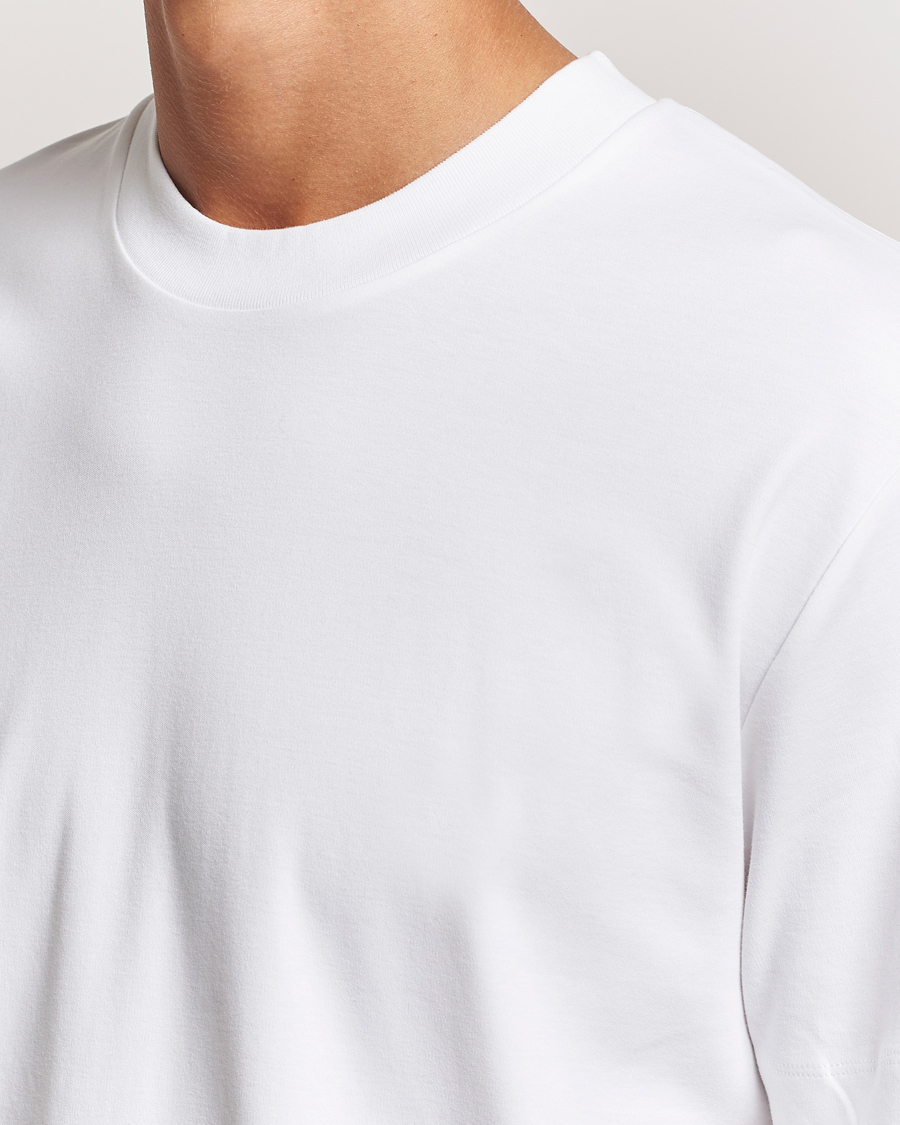 Mies | T-paidat | Sunspel | Heavy Weight Supima Cotton T-Shirt White