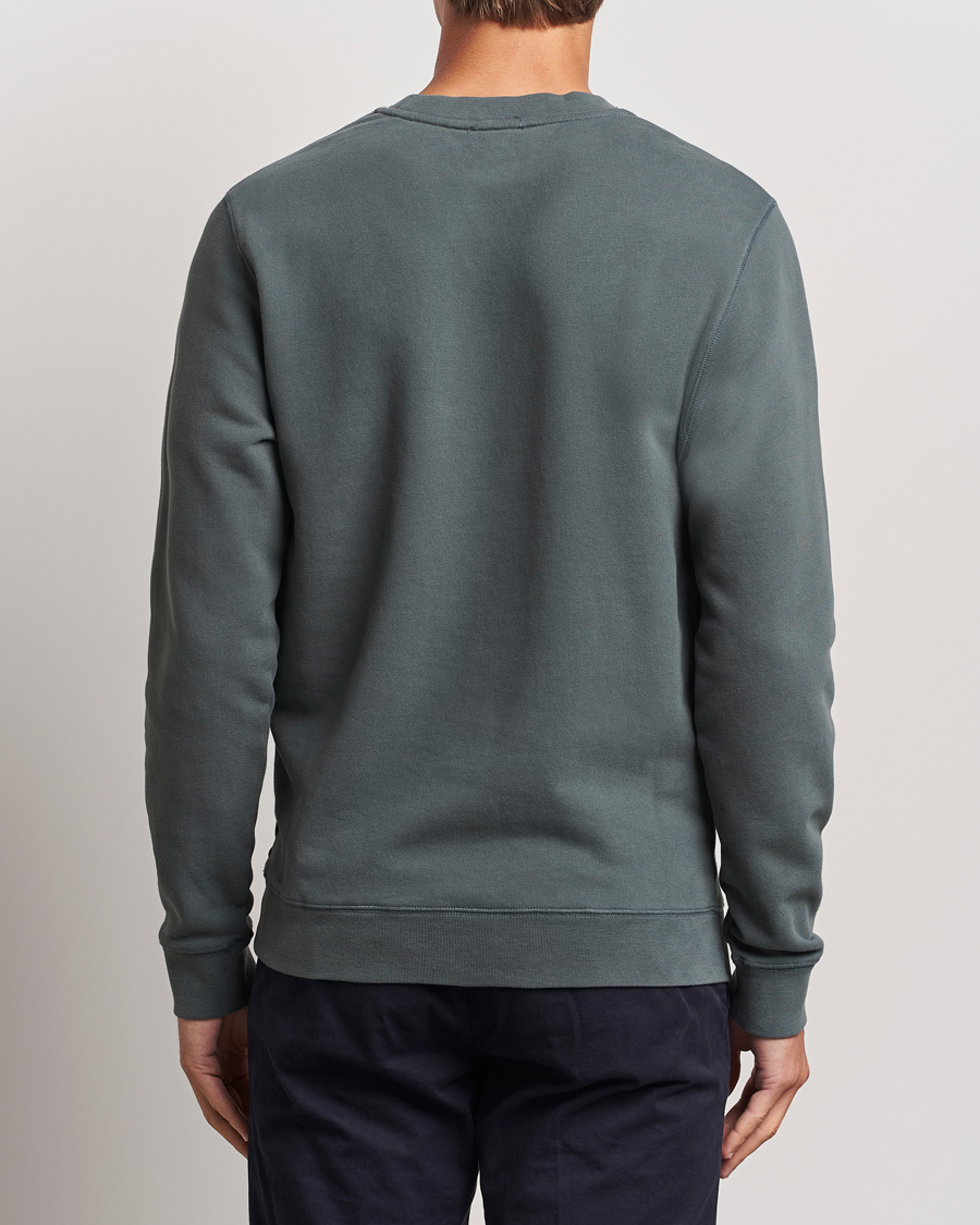 Mies | Puserot | Sunspel | Loopback Sweatshirt Drill Green