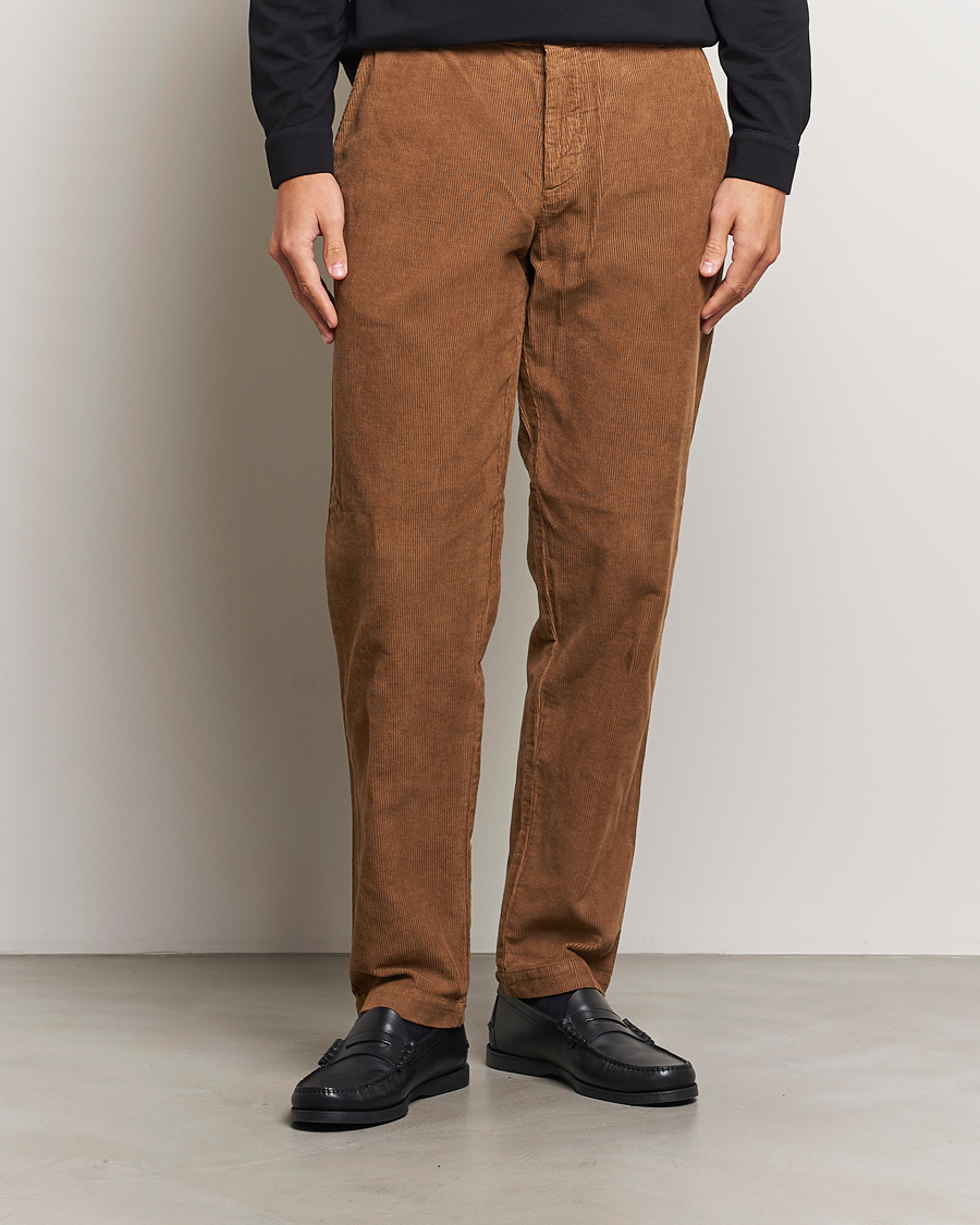 Mies | Housut | Sunspel | Corduroy Chore Trousers Sandstone