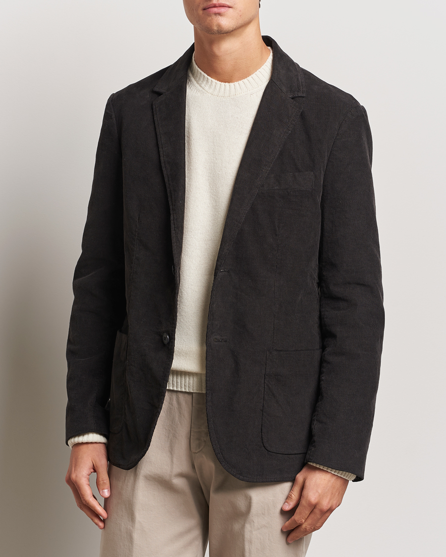 Mies | Pikkutakit | Sunspel | Relaxed Corduroy Blazer Coffee