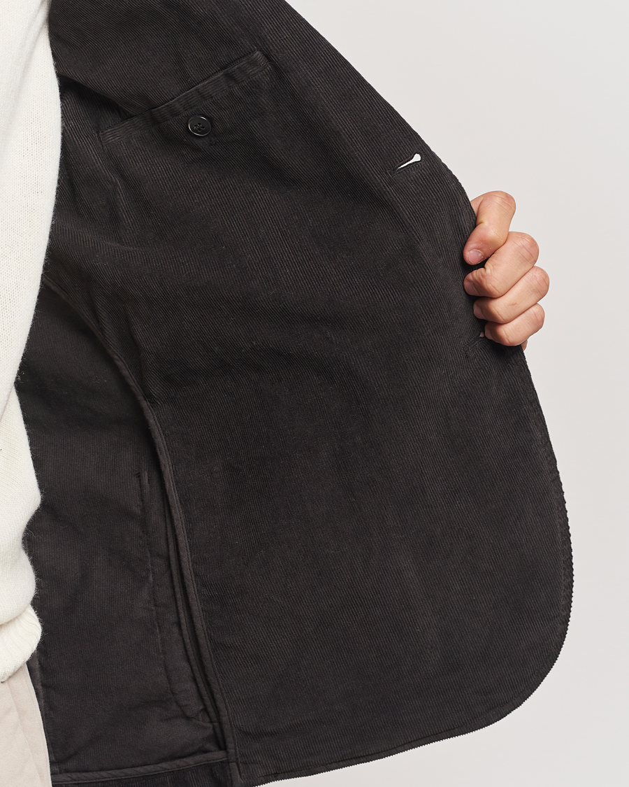 Mies | Pikkutakit | Sunspel | Relaxed Corduroy Blazer Coffee