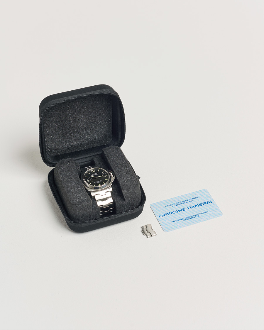 Mies | Panerai Pre-Owned LUMINOR MARINA PAM00298 Silver | Panerai Pre-Owned | LUMINOR MARINA PAM00298 Silver