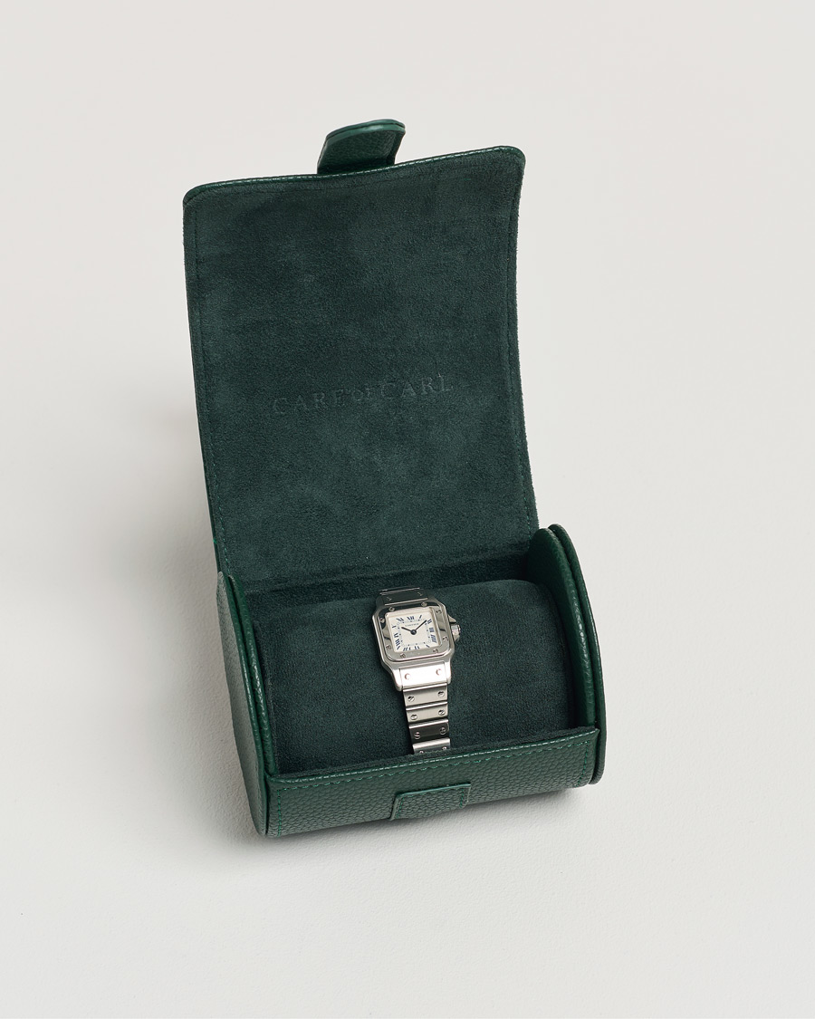 Mies | Cartier Pre-Owned Santos Galbée 1565 Silver | Cartier Pre-Owned | Santos Galbée 1565 Silver