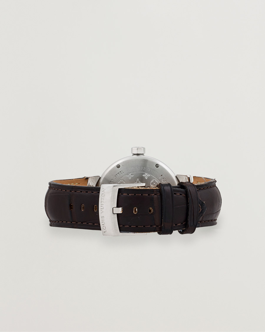 Mies | Louis Vuitton Pre-Owned Tambour Q1111 Silver | Louis Vuitton Pre-Owned | Tambour Q1111 Silver