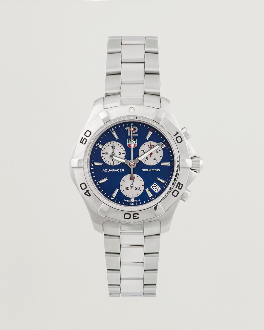 Mies | Tag Heuer Pre-Owned Aquaracer CAF1112 Silver | Tag Heuer Pre-Owned | Aquaracer CAF1112 Silver