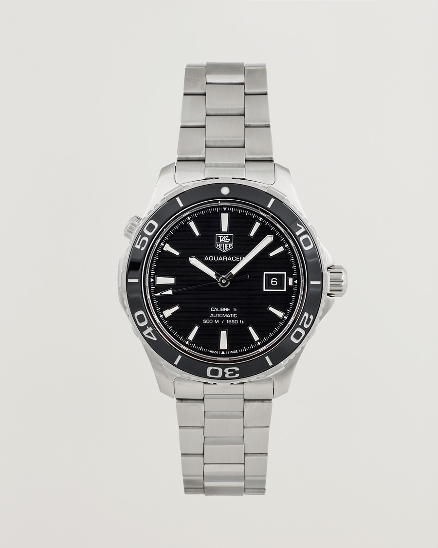 Mies | Tag Heuer Pre-Owned Aquaracer WAK2110 Silver | Tag Heuer Pre-Owned | Aquaracer WAK2110 Silver