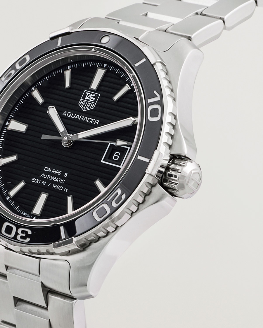 Mies | Tag Heuer Pre-Owned Aquaracer WAK2110 Silver | Tag Heuer Pre-Owned | Aquaracer WAK2110 Silver