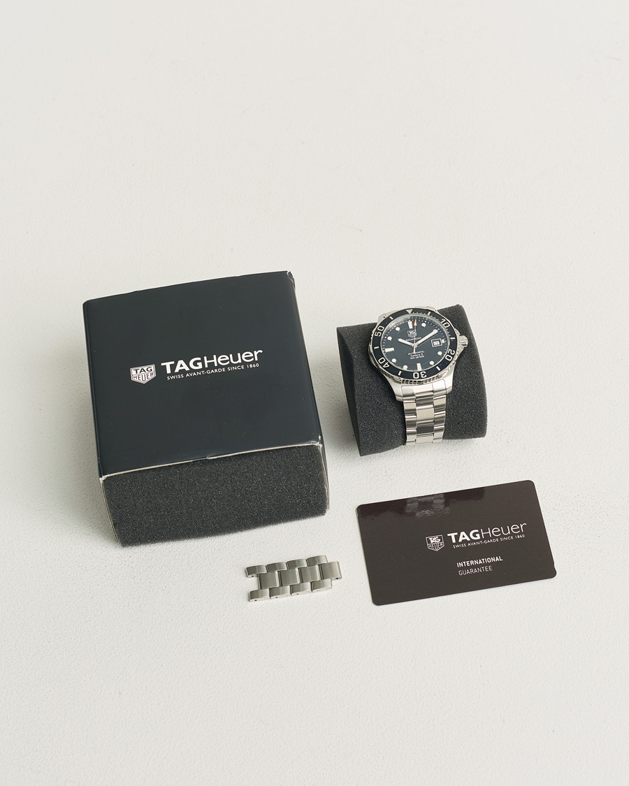 Mies | Tag Heuer Pre-Owned Aquaracer WAN2110 Silver | Tag Heuer Pre-Owned | Aquaracer WAN2110 Silver