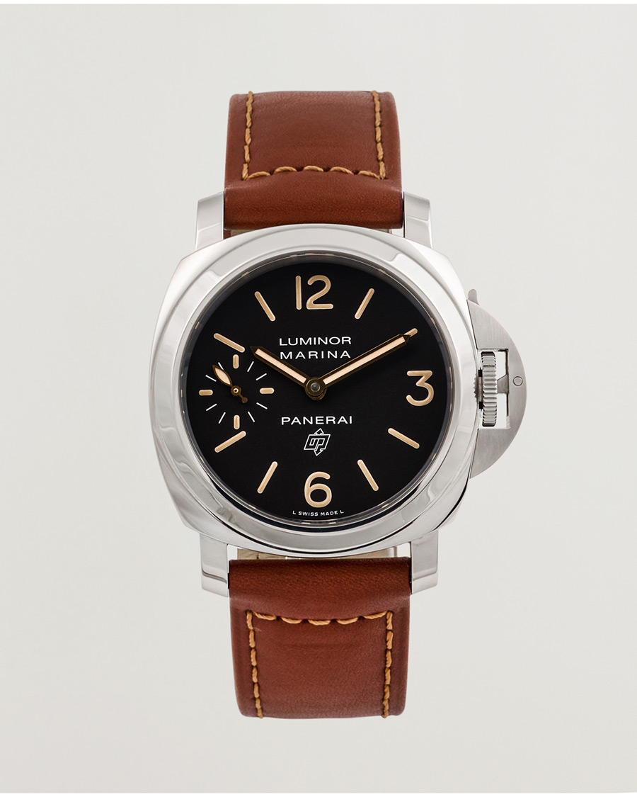 Mies | Panerai Pre-Owned Luminor Marina 00632 Silver | Panerai Pre-Owned | Luminor Marina 00632 Silver