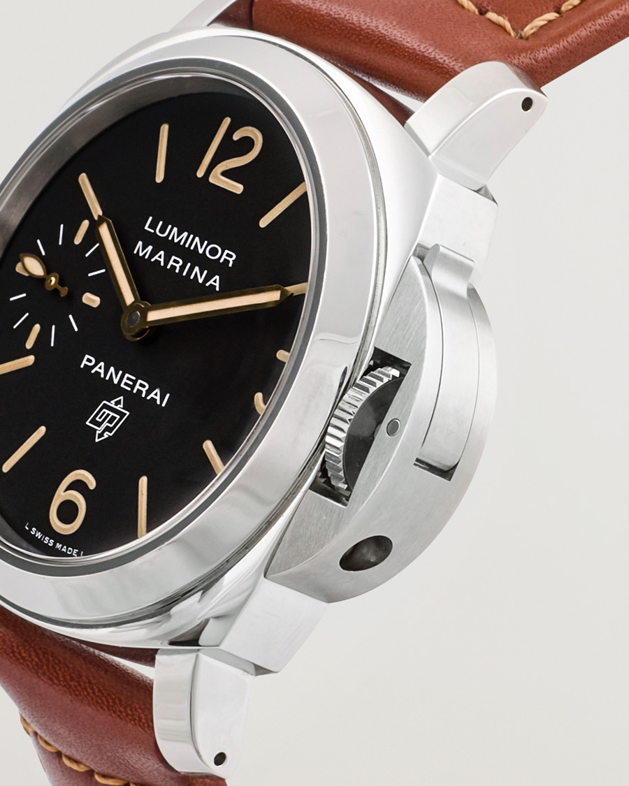 Mies | Panerai Pre-Owned Luminor Marina 00632 Silver | Panerai Pre-Owned | Luminor Marina 00632 Silver