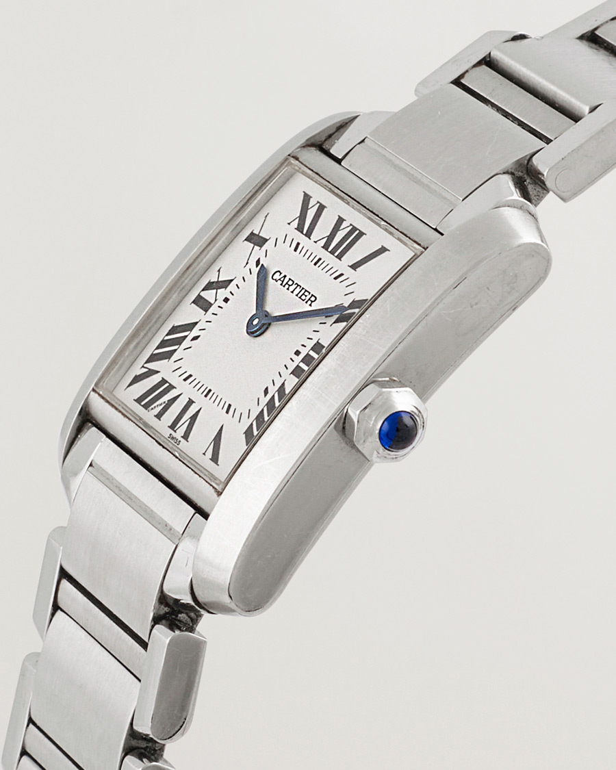 Mies | Cartier Pre-Owned Tank Française 2301 Silver | Cartier Pre-Owned | Tank Française 2301 Silver