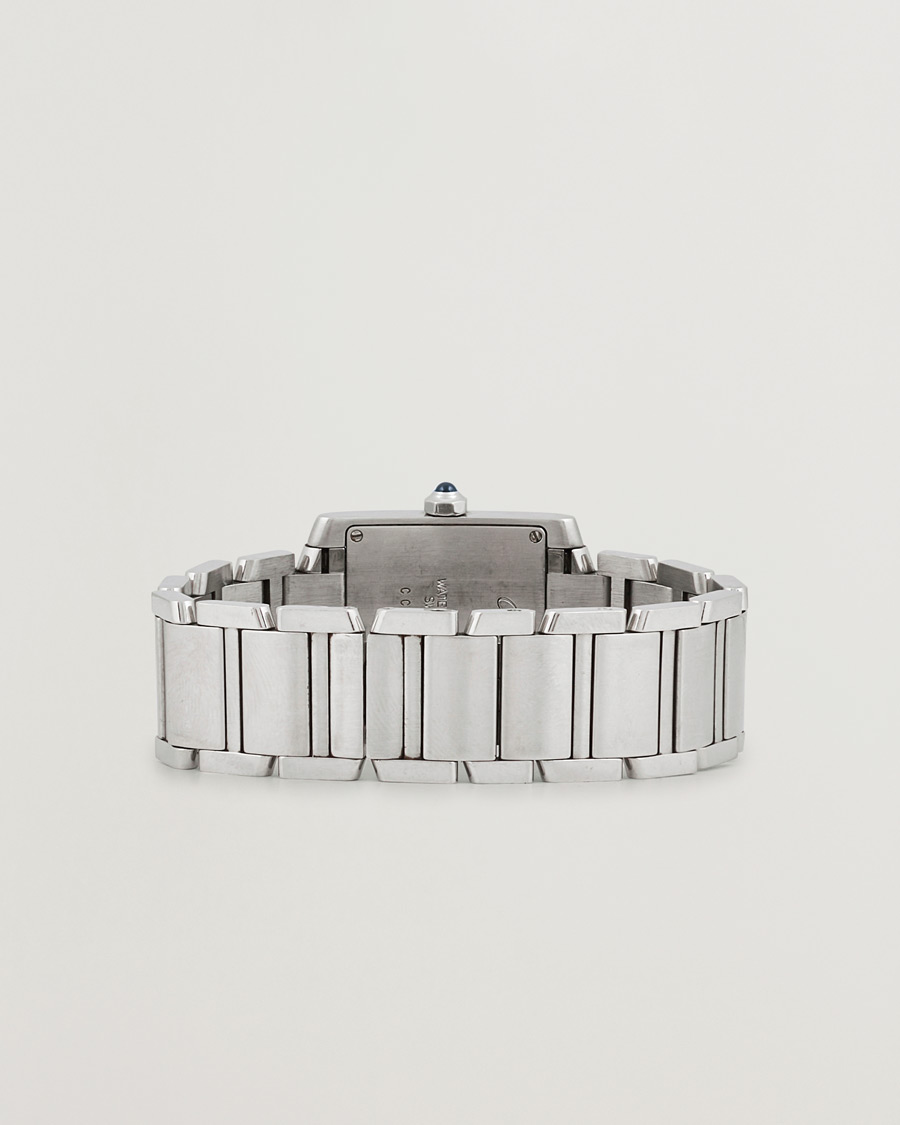 Mies | Cartier Pre-Owned Tank Française 2301 Silver | Cartier Pre-Owned | Tank Française 2301 Silver