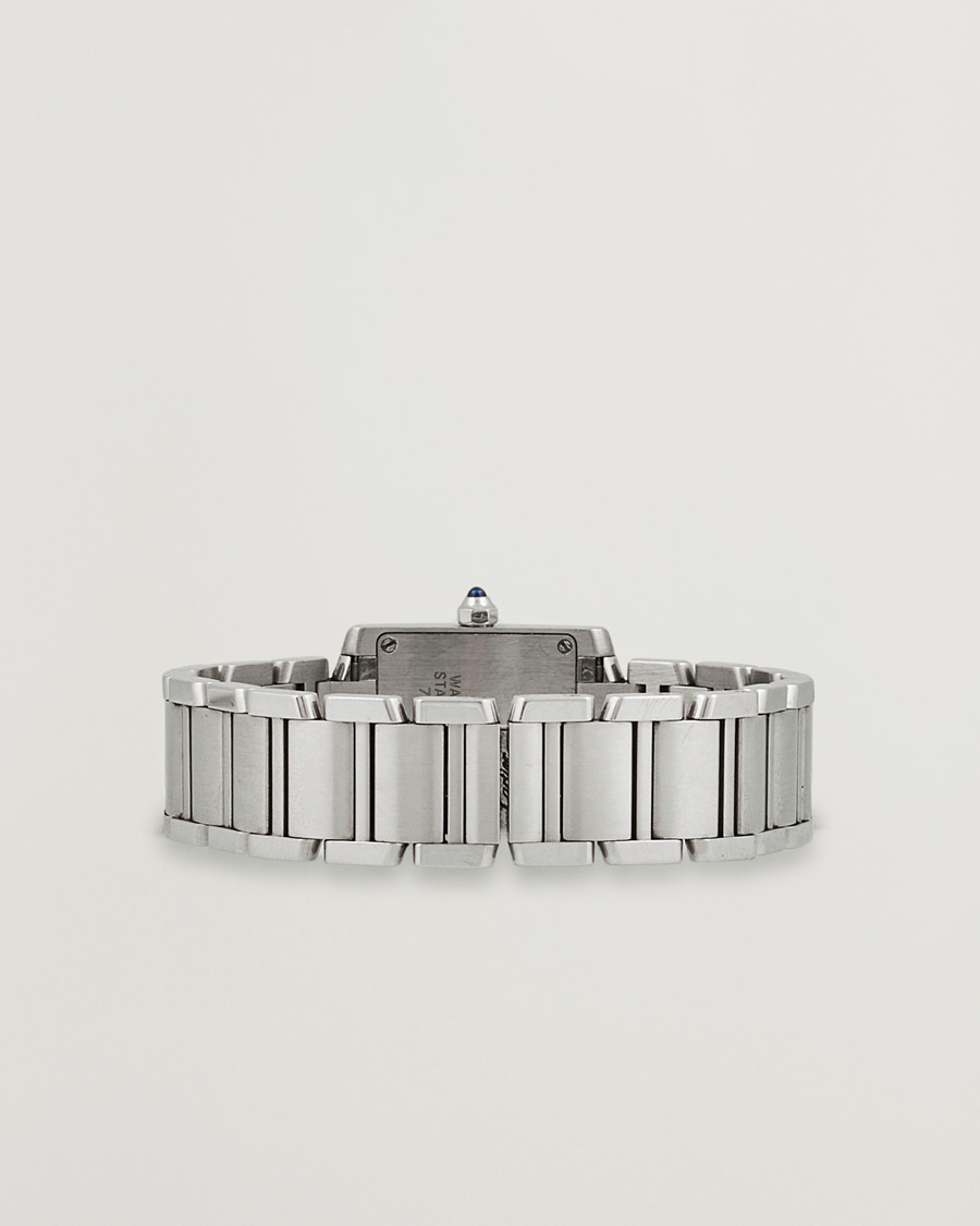 Mies | Cartier Pre-Owned Tank Française 2384 Silver | Cartier Pre-Owned | Tank Française 2384 Silver