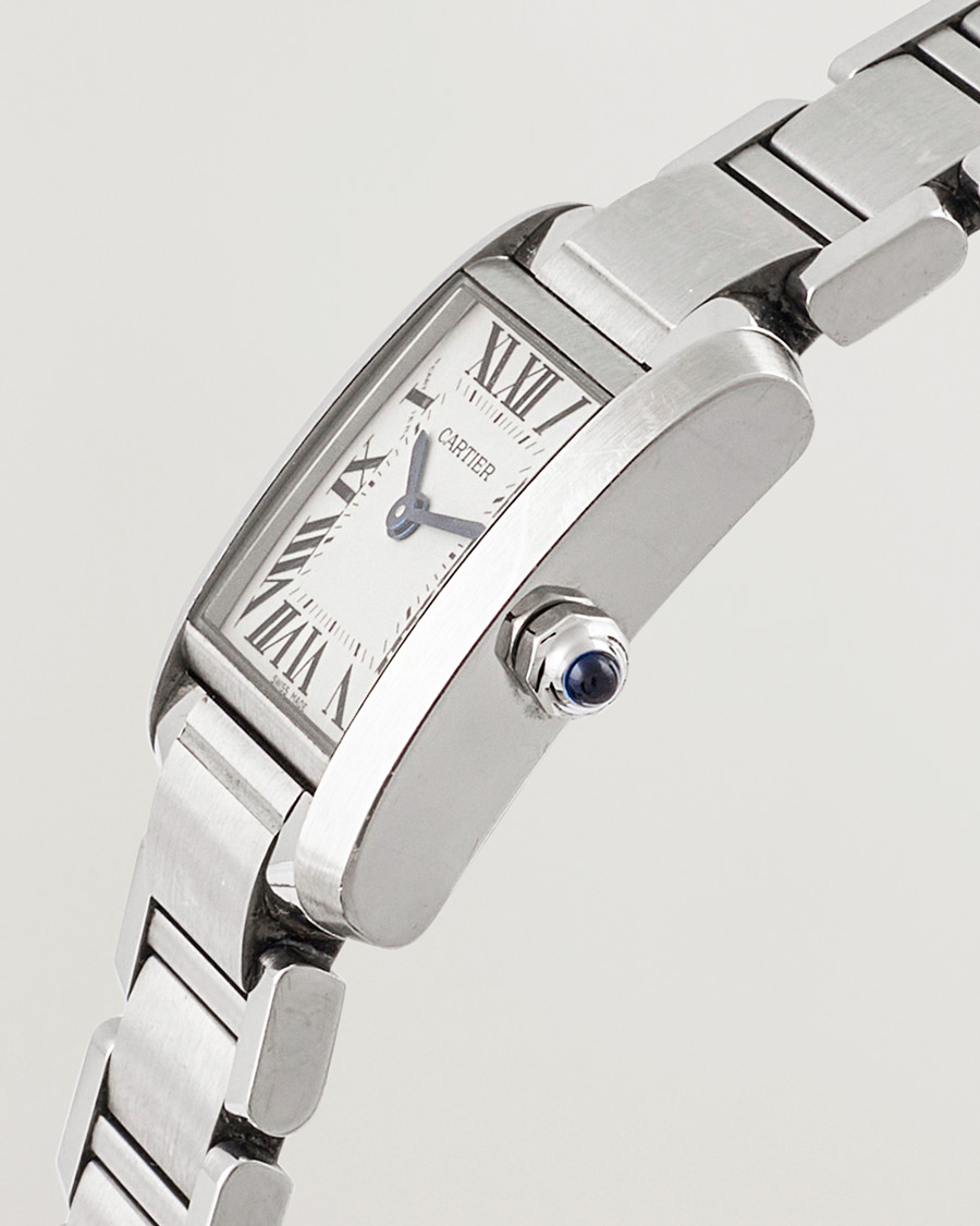 Mies | Cartier Pre-Owned Tank Française 2384 Silver | Cartier Pre-Owned | Tank Française 2384 Silver