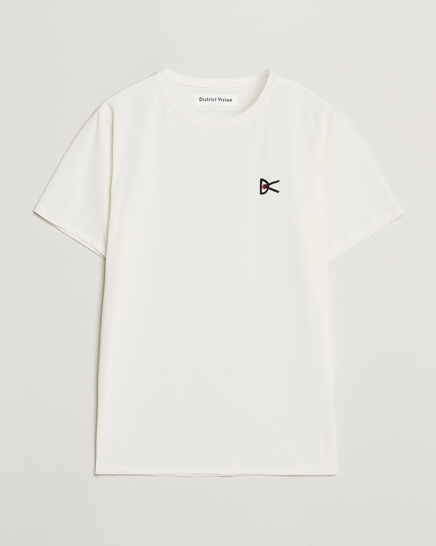 Mies | T-paidat | District Vision | Lightweight Short Sleeve T-Shirt Lunar White