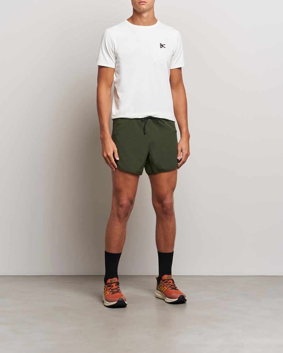 Mies | T-paidat | District Vision | Lightweight Short Sleeve T-Shirt Lunar White