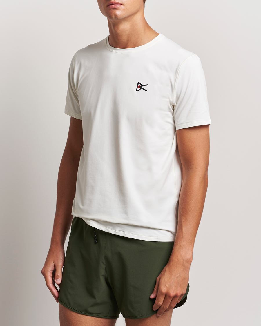 Mies | T-paidat | District Vision | Lightweight Short Sleeve T-Shirt Lunar White